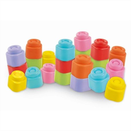 Soft Clemmy 17989 Puha építőkockák (20 db)