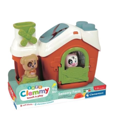 Soft Clemmy 17993 Készségfejlesztő szenzoros farm játékszett