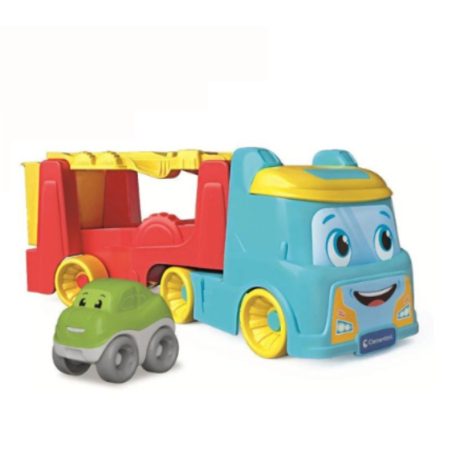 Baby Clementoni 17998 2 az 1-ben Színes autószállító jármű