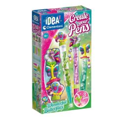   Clementoni 18169 Idea Pillangós toll készítő kreatív szett