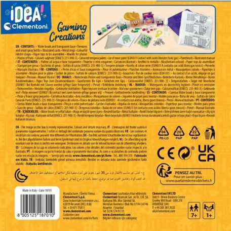 Clementoni Idea 18279 Gaming kreatív alkotószett