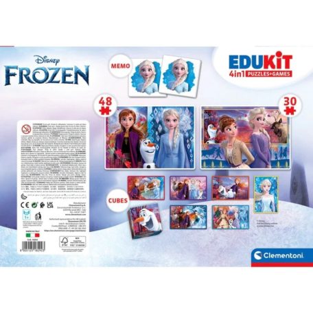 Clementoni Edukit 18292 4 az 1-ben játékgyűjtemény - Jégvarázs