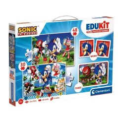   Clementoni Edukit 18318 4 az 1-ben játékgyűjtemény - Sonic