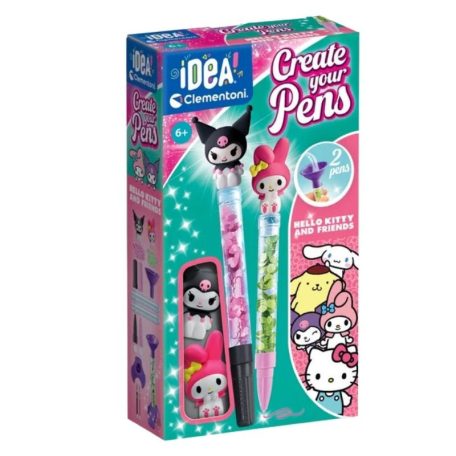 Clementoni IDEA Készítsd el saját tollaidat szett - My Melody & Kuromi