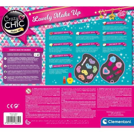 Crazy Chic Lovely Make up - Sellő sminkszett