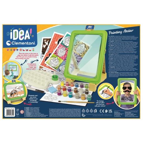 Clementoni Idea 18740 Festő műhely kreatív alkotószett