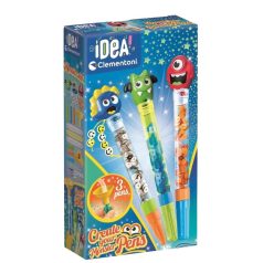   Clementoni 18833 Idea Tollkészítő kis kreatív szett - Szörnyek