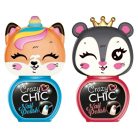 Crazy Chic 18843 Beauty Lovely Nail polishes 2 db-os szett - Kék és rózsaszín körömlakkok