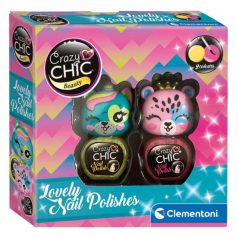   Crazy Chic 18844 Beauty Lovely Nail polishes 2 db-os szett - Sárga és rózsaszín körömlakkok