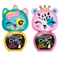   Crazy Chic 18844 Beauty Lovely Nail polishes 2 db-os szett - Sárga és rózsaszín körömlakkok