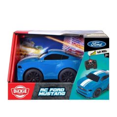   Dickie Toys RC Ford Mustang távirányítós kisautó 40 MHz (kék)
