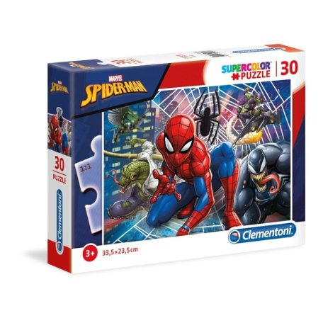 Clementoni 20250 SuperColor Puzzle - Pókember (30db)