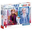 Clementoni 20251 SuperColor puzzle - Jégvarázs 2 (30 db)