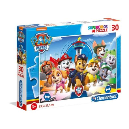 Clementoni 20263 SuperColor Puzzle - Mancs őrjárat (30db)