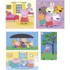 Clementoni 20271 Super Color 10 az 1-ben puzzle - Peppa malac