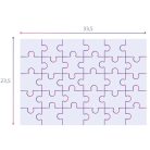 Clementoni 20276 Super Color puzzle - Disney hercegnők (30 db)