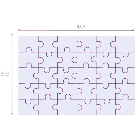 Clementoni 20276 Super Color puzzle - Disney hercegnők (30 db)