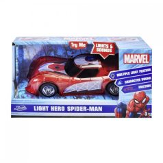   Marvel Light Hero Spider-Man kisautó fény-és hanghatással