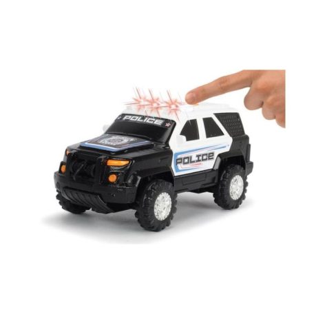 Dickie Toys Action Series - Mini vonóhorgos rendőrségi terepjáró