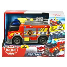   Dickie Toys - Tűzoltóautó locsolótömlővel, fénnyel és hanggal