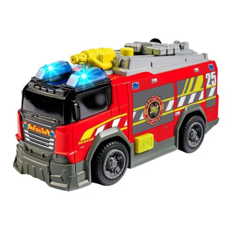 Dickie Toys - Tűzoltóautó locsolótömlővel, fénnyel és hanggal