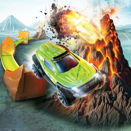 Dickie Toys Volcano Launcher - Vulkán kilövős autópálya szett