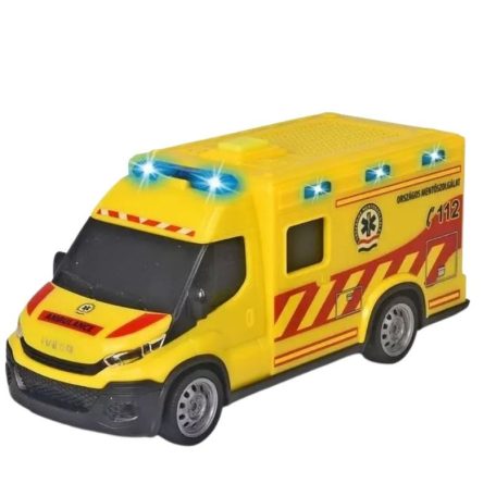 Dickie Toys SOS Iveco Ambulance magyar mentőautó