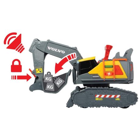 Dickie Toys Construction - Volvo lánctalpas markoló