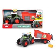 Dickie Toys Farm - Fendt traktor utánfutóval