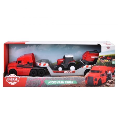 Dickie Toys Micro Farm Truck szállító jármű