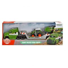   Dickie Toys Fendt Mezőgazdasági szállító kamion traktorral