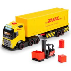   Dickie Toys - DHL Truck csomagküldő teherautó targoncával