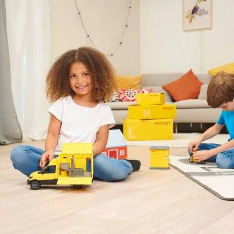 Dickie Toys DHL csomagszállítás játékszett