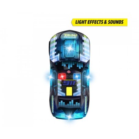 Dickie Toys Streets'n Beatz - Rhythm Patrol járőrautó fénnyel és hanggal