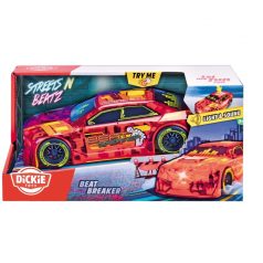   Dickie Toys Streets'n Beatz - Beat Breaker versenyautó fénnyel és hanggal