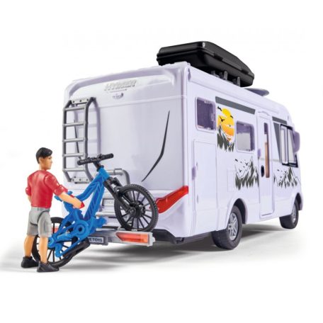 Dickie Toys - Mercedes Hymer lakóautó kempingező szett