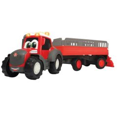   ABC Massey Ferguson Animal Trailer - Állatszállító traktor utánfutóval és lófigurával