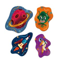   Clementoni 20822 My first Play for Future Puzzle - Űrutazás 4 az 1-ben