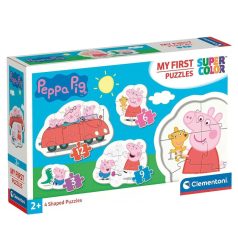   Clementoni 20829 My First Super Color 4 az 1-ben puzzle - Peppa malac