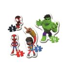 Clementoni 20836 My First SuperColor Puzzle - Marvel - Póki 4 az 1-ben (3, 6, 9 és 12 db)