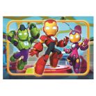 Clementoni 20839 Super Color Disney Junior puzzle - Vasember és lenyűgöző barátai (30 db)