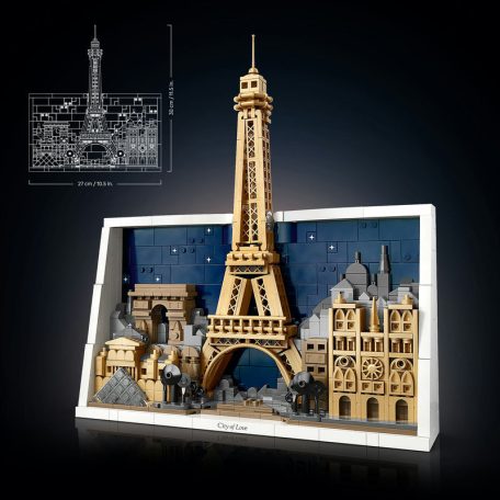 LEGO Architecture 21064 Párizs - a szerelem városa