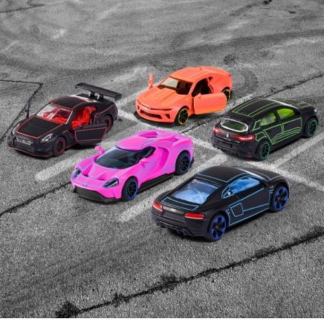 Majorette - Light Racer 5 db-os kisautó játékszett