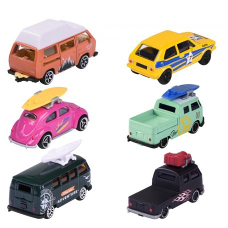 Majorette Volkswagen The Originals Premium Cars - VW T1 kisautó (fekete)