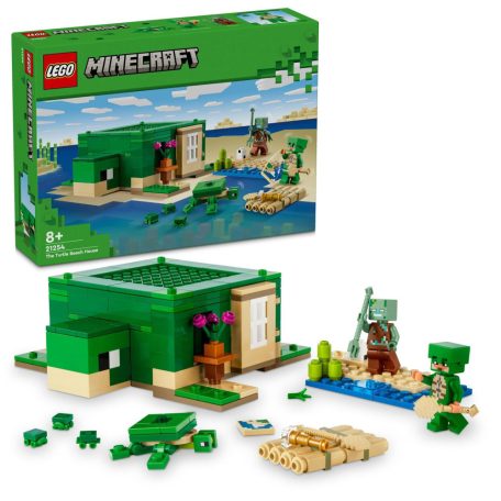 LEGO Minecraft 21254 A tengerparti teknősház