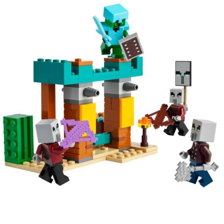 LEGO Minecraft 21267 Illagerek őrjárata a sivatagban
