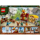 LEGO Minecraft 21273 A szellemléghajó és falutámadás
