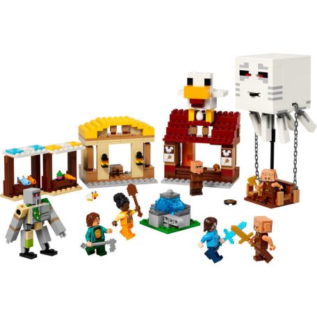 LEGO Minecraft 21273 A szellemléghajó és falutámadás