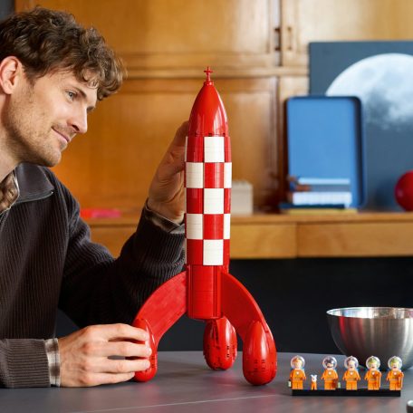 LEGO Ideas 21367 Tintin holdrakéta