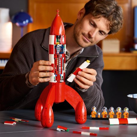 LEGO Ideas 21367 Tintin holdrakéta